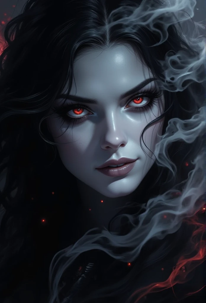 horror show, monster, nightmare, fear, cinematic style
an incredibly detailed portrait illustration of a captivating vampire, vi...