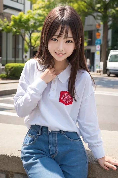  High quality masterpiece , 8k, , Japanese Girls, RAW Photos, Absurd, Winner portrait smile face, 笑face, Alone, Uniform, Summer Clothes Idol&#39;face, violet, Gardenia, Delicate girl, Long black hair, Dark Eyes, Upper body digital SLR,   Observe the audien...