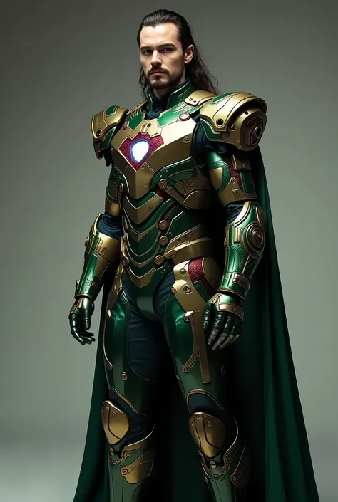 a photo of Loki wearing custom armor
 By Iron Man 