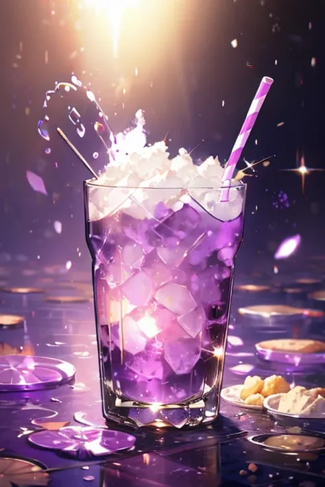 Purple country cream soda