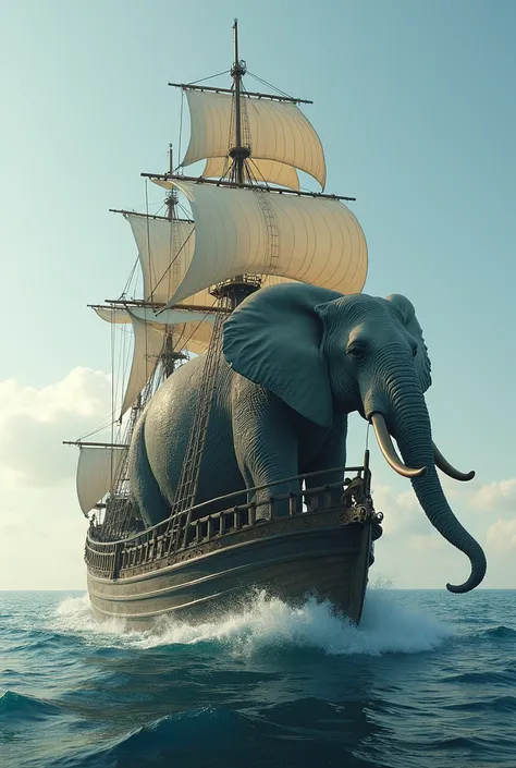 Elephant and ship mix up 