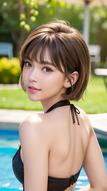 (((Highest quality:1.2, 8k, Sharp focus, masterpiece: 1.2, Natural gentle light, Extremely detailed CG, beautiful girl:1.2, reality, Detailed facial textures, Realistic Skin, Large bust、Beautiful Makeup, Octane Rendering, growing up, fine bangs)), (Written...