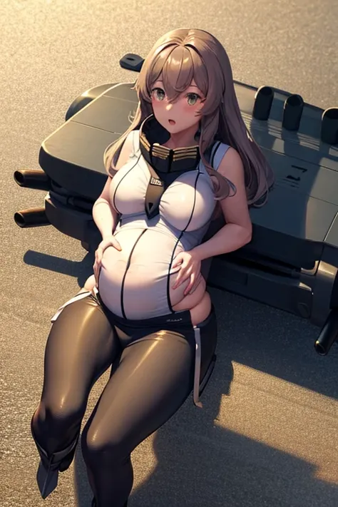 kantai collection yamato aircraft carrier o class pregnant woman