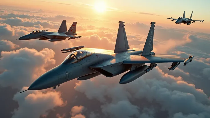 ACE COMBAT ZERO: Aerial Battle Between Aces F-15C Eagle Bombing