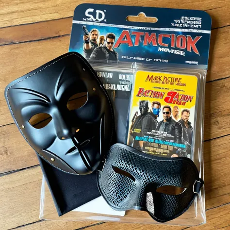 Bundle pack, action movie, Mask, CARD CASE 
