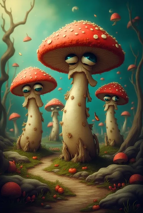 drunken mushrooms