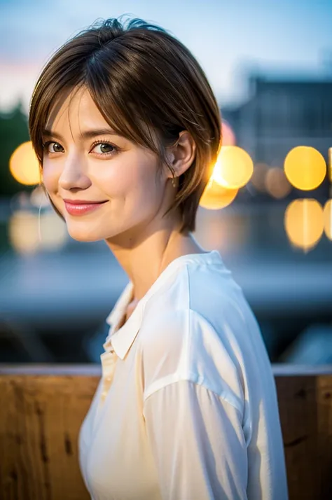 ((White Wine)),((Wine Glasses)),(Realistic, 超Realistic:1.4), 16K HDR,  high res,((White Wine)),((Wine Glasses)),Happy smile、short hair,The best smile、Japanese actress,so beautiful(It looks like the real thing),dress、Slim couple、Model Couple、(Realistic,    ...