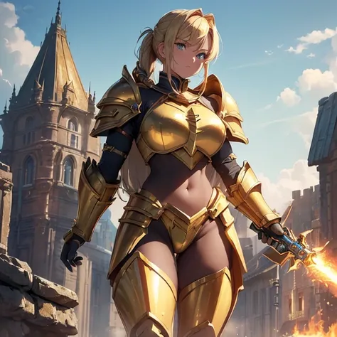 Masterpiece, High Resolution, HD, High Quality, Best Quality, Super Detailed. High fantasy genre, fantasy artwork. “Warhammer 40K aesthetic”.
{{(A of 45-years-old woman general:(blonde-hair tied in a high-ponytail. Fair skin. Blue eyes. She’s all covered a...