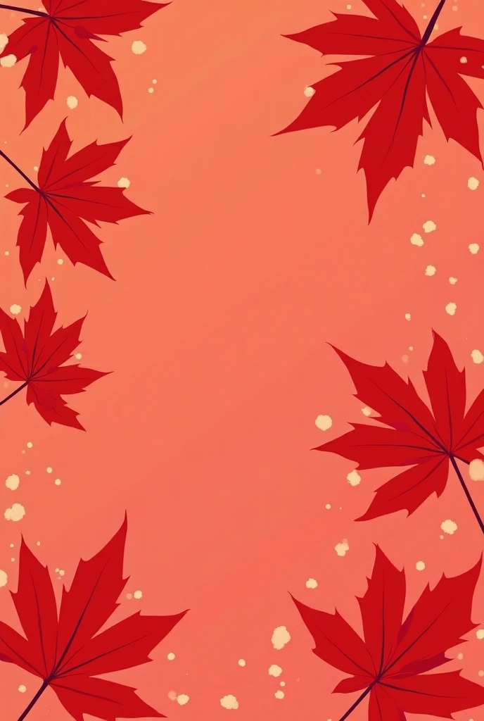 i want a vector background which contains only red and marooncanadian maple leaves