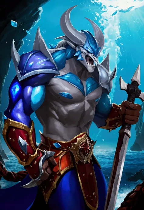 arena of valor,KilGroth,The blood-red sea moves and rages in fury. KilGroth is the king of the sea, where only the strong can survive. Thats the basic law of nature. Endless killing is the source of KilGroths power. Fresh blood diluted with seawater motiva...