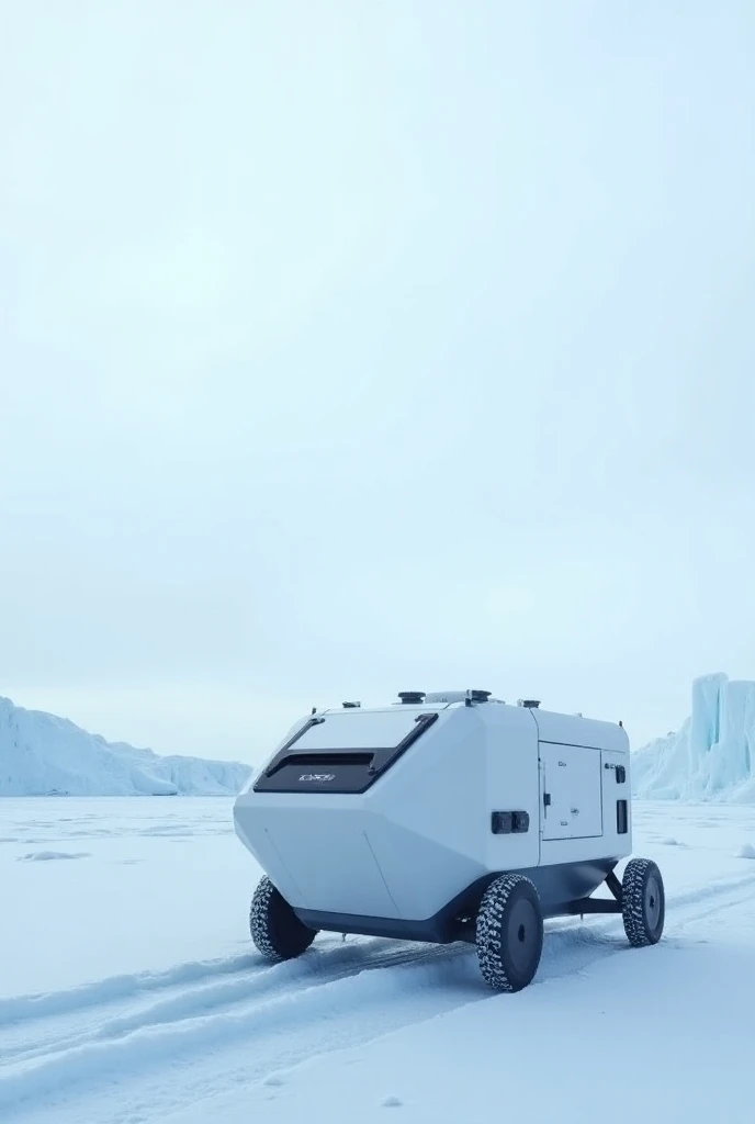 Ice penetrating radar without human