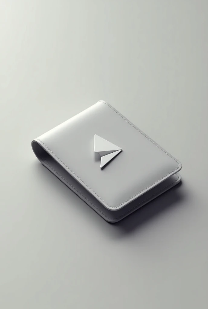 Create wallet of telegram logo. Looks Realistic. 
