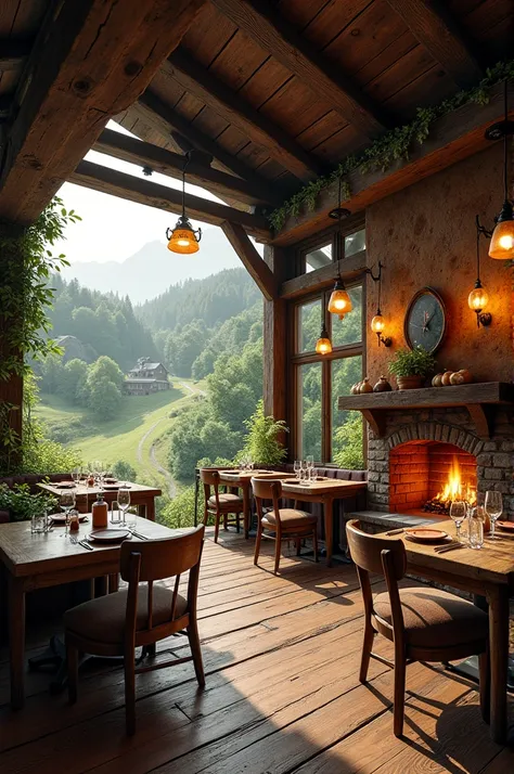 Rustic Restaurant 