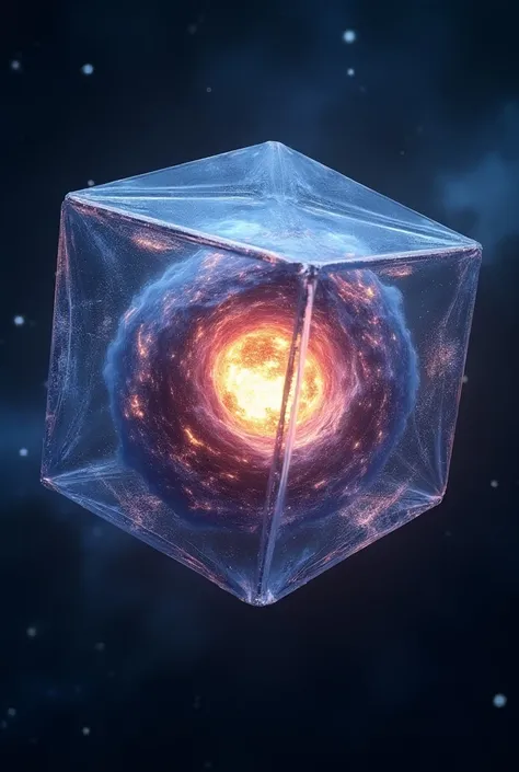 A supernova stuck in a geodesic cube 