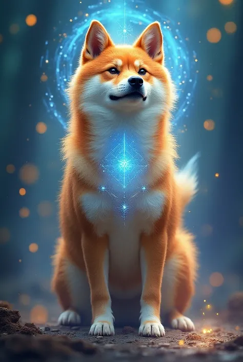 Crystal indian god shiba