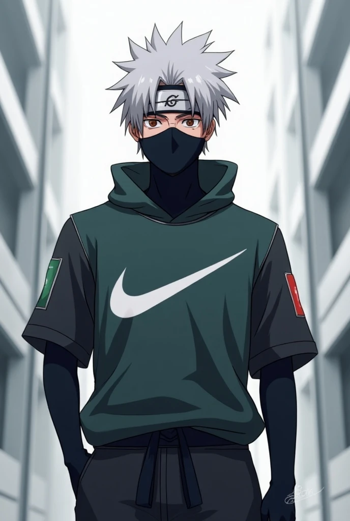 Kakashi with Nike jersey
