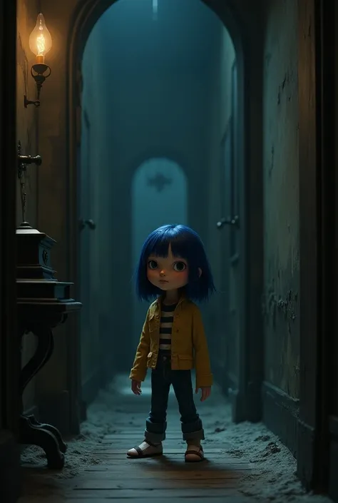 Coraline in a realistic image 