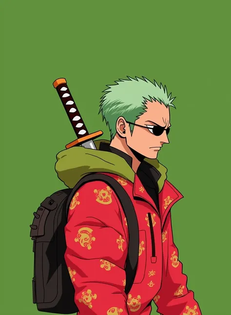 Desing anime para case skin zoro