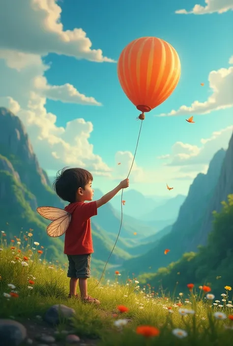  The Mystery of the Colored Balloon

Once upon a time ,  in a small village surrounded by green mountains , um menino chamado Thomas.  He was curious and loved to explore nature . One day, While walking through the woods,  she found a colorful balloon atta...