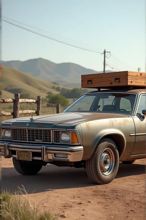 S10 1973 old Chevrolet with wooden drawer