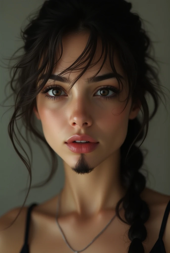 18-year-old Spanish girl with sexy goatee