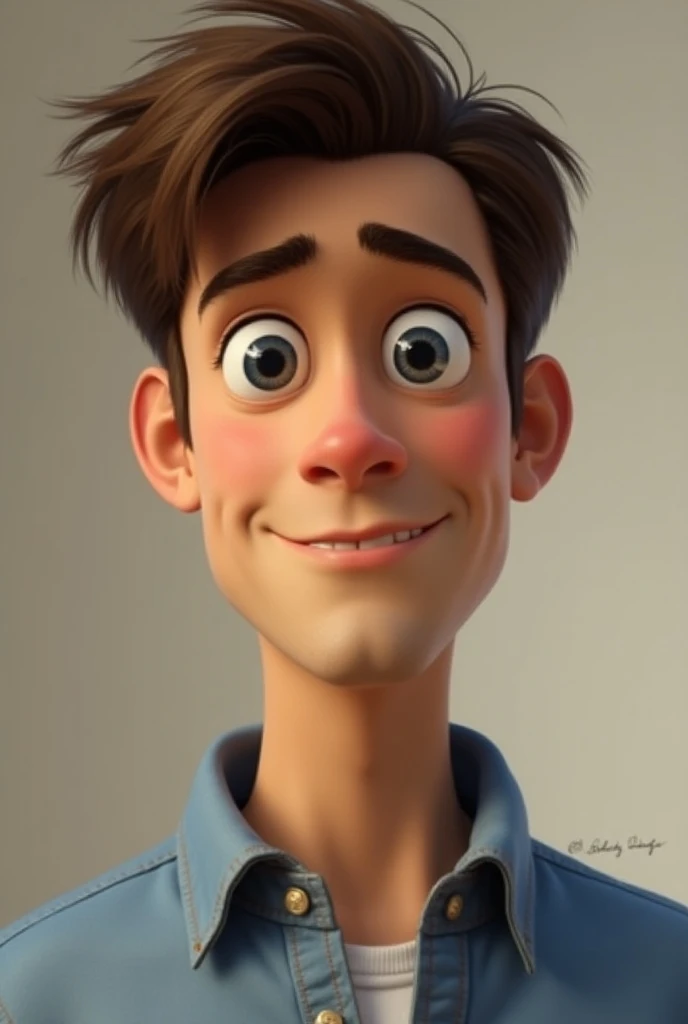 andy davis from toy story as an adult blue eyes