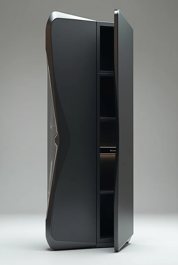 create a futuristic cabinet