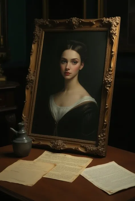 Inside, she found letters revealing the woman in the portrait was part of a family mystery: