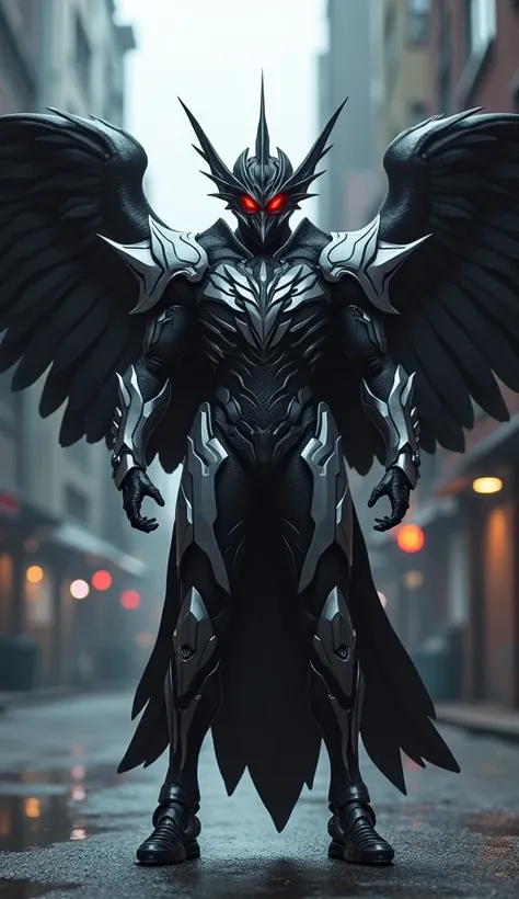 Kamen Rider inspired by a crow