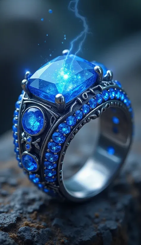 Storm Ring: A silver ring adorned with blue sapphires, capable of controlling the elements of the sky. Whoever uses it can summon storms, lightning, and fierce winds at their command, becoming a force of nature in any battle.