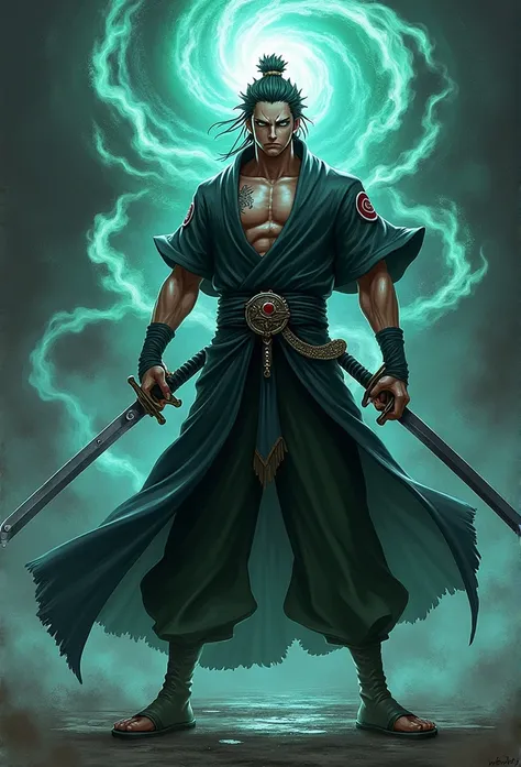 Zoro combined with Uchiha Sasuke,