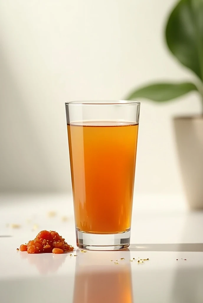 poster with an image of instant soup in a glass,  where  "PRIMOR :  Instant flavor and quality ,  is written for your life in motion "