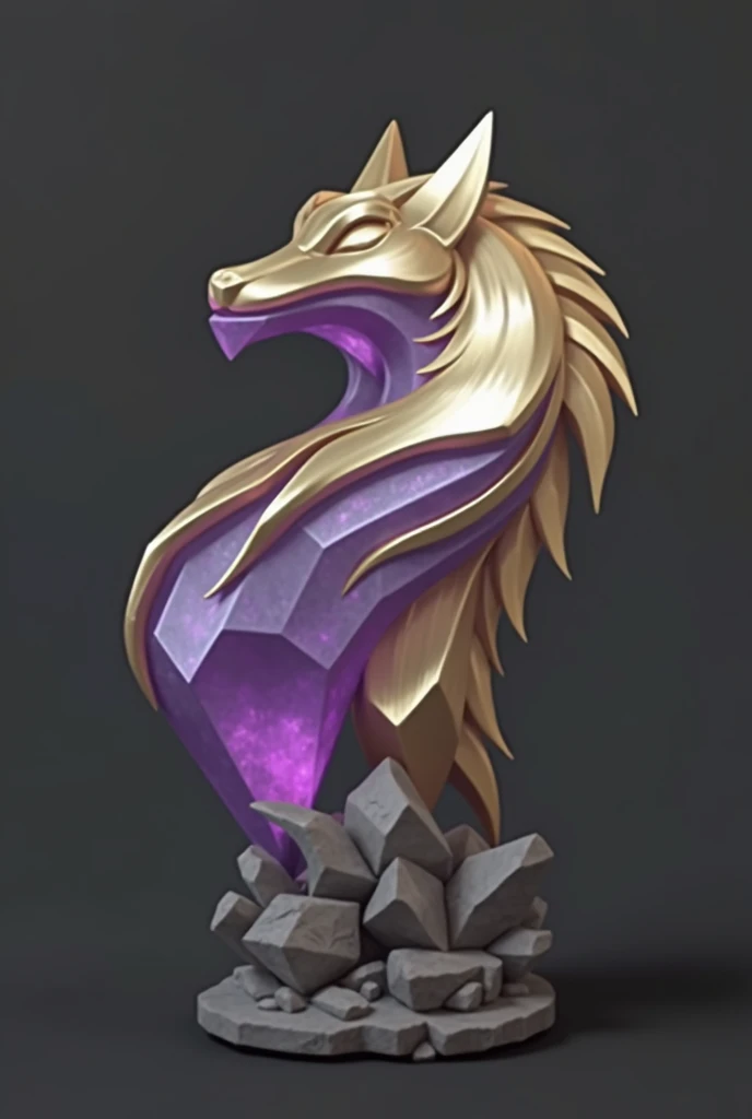 (masterpiece, top quality, best quality, official art,beautiful and aesthetic:1.2), (4K,8k, best quality,masterpiece:1.2),(((white background))), Alone,Game Item Icons，Chess created by combining gold and purple crystals， metallic reflective highlights ，Cry...