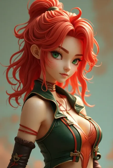 Redhead Anime Figure
