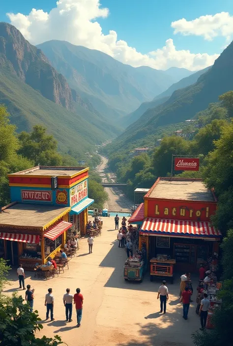 Create a gas station on the Guanajuato- Hidalgo highway 
