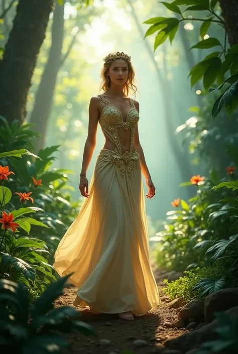 A princess in the jungle 