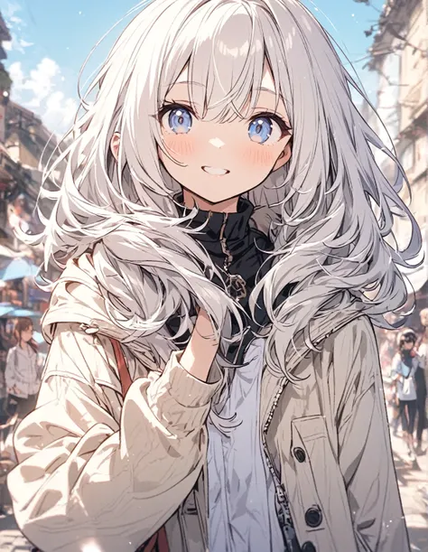 White Hair Girl