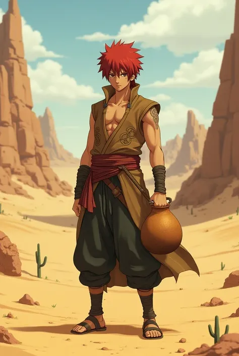 Gaara of the deasert 4k image 
