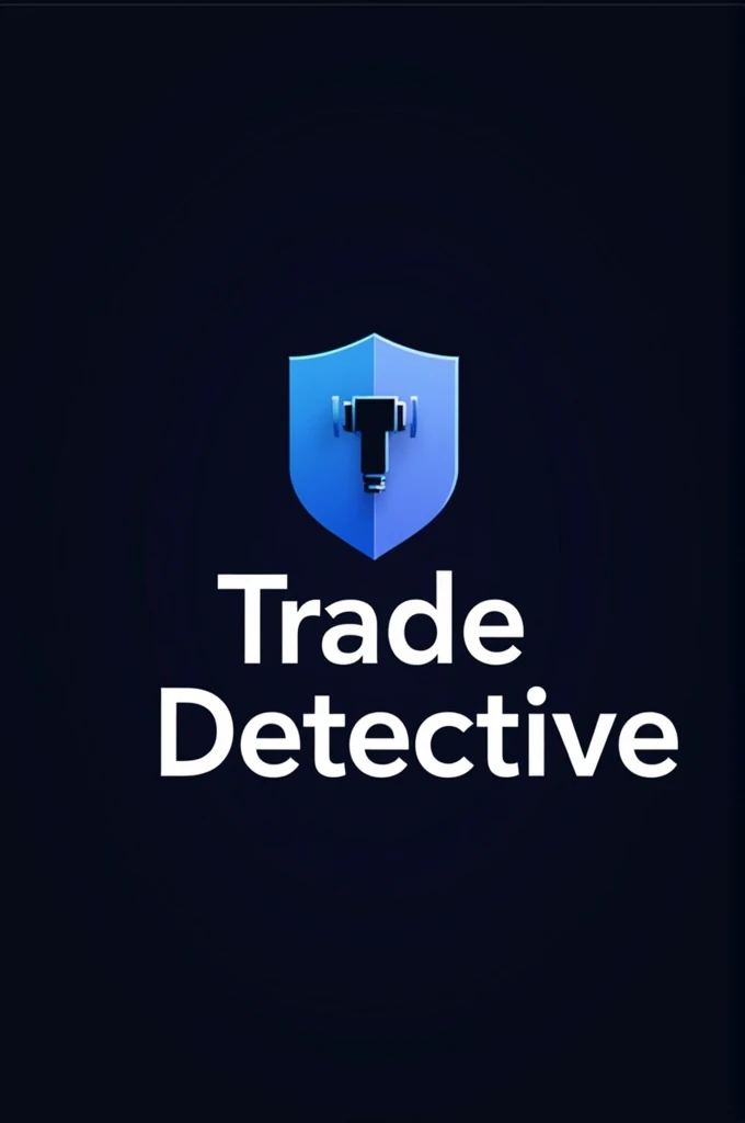 Generate a youtube logo of channel name trade detective nice logo with good font and channel name 