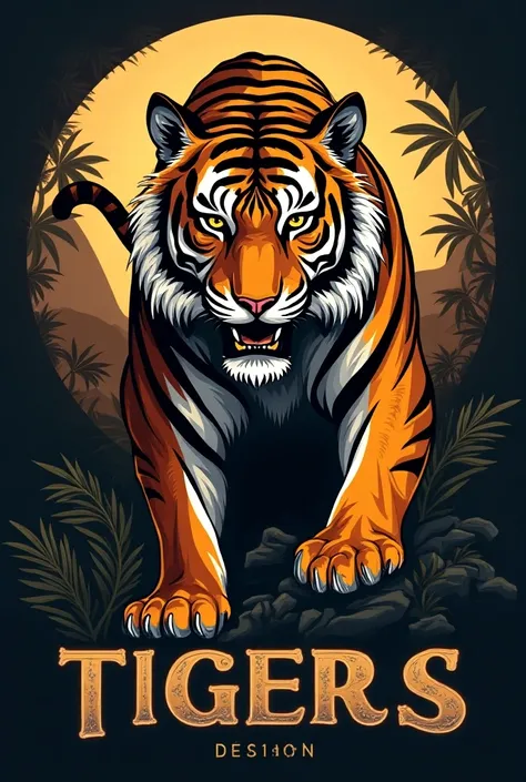 King of tiger logo
