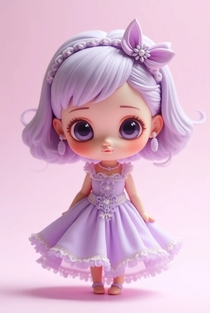 Violet Chibi 、amber、Luxury Fabric、cute、Big eyes、cuteドレス、Best Quality、Ultra delicate、pastel violet dress
Completed15% 
