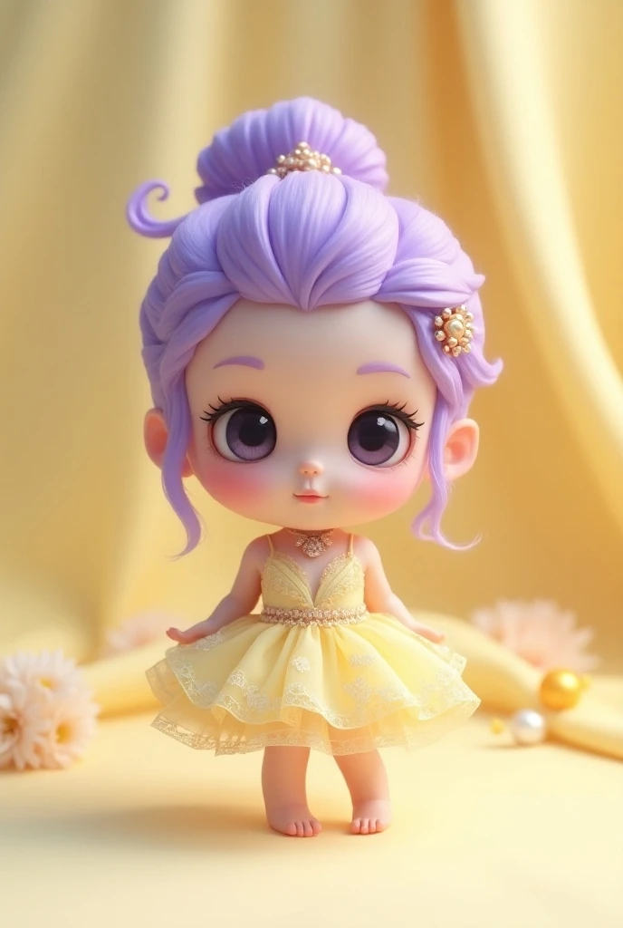 Violet Chibi 、amber、Luxury Fabric、cute、Big eyes、cuteドレス、Best Quality、Ultra delicate、pastel lemon dress
Completed15% 
