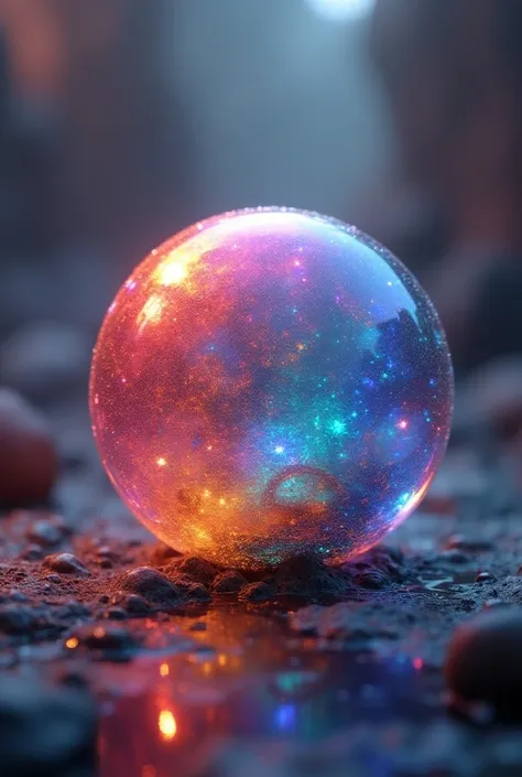 Unique futurestick rainbow color mix ball musical background 