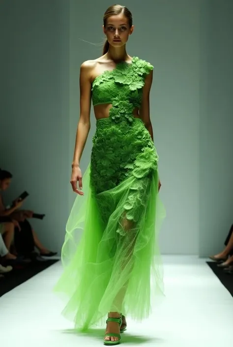 Creative green things for s fashion dress competition