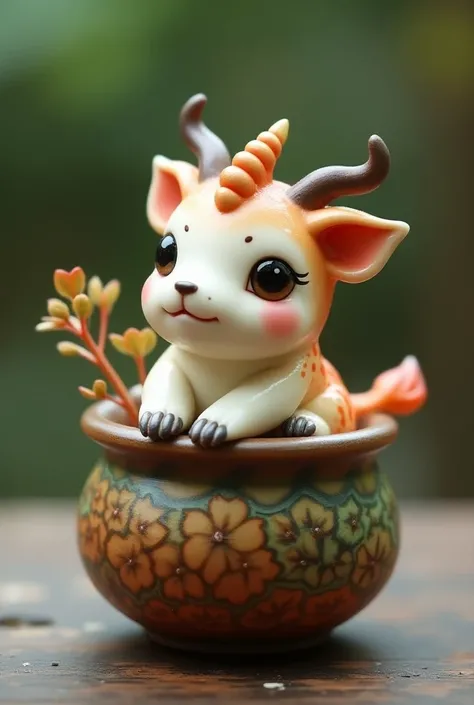 Mini Pot Roko Kirin Design