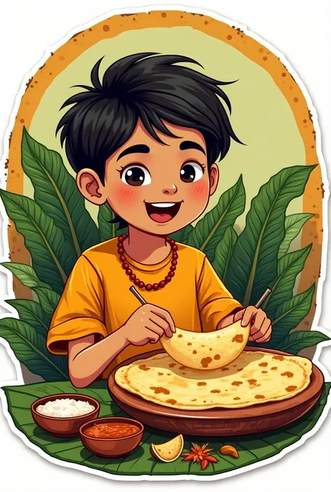  sticker for dosa restaurant 
