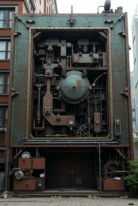 Mechanic façade

