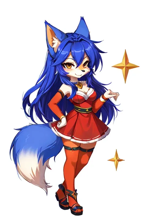 a cartoon picture of a girl with a cat tail and a red dress, female furry mini cute style, furries wearing tails, foxgirl, fox nobushi, tonic the fox, female fox, fox from league of legends chibi, an anthro fox, female fursona, an anthropomorphic fox, a be...