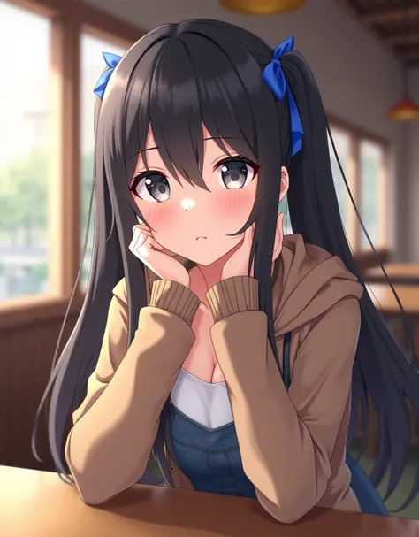 {{{masterpiece}}}, {{{best quality}}}, {{ultra-detailed}}, {{detailed beautiful face and eyes}},{{super detailed skin}},professional lighting, physically-based rendering, anime Japanese idol(actress),4K,8K,very cute, long hair, (((grey eyes, black hair))),...