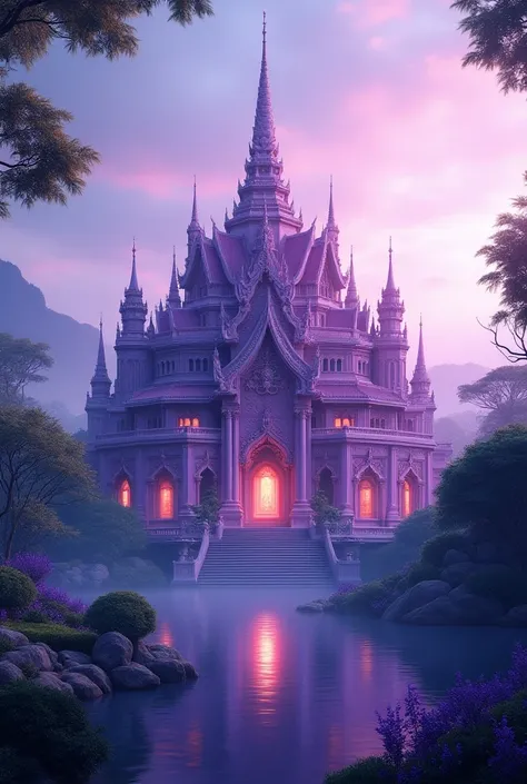 Purple Thai Castle